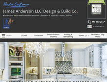 Tablet Screenshot of kitchenremodelingsarasotaflorida.com